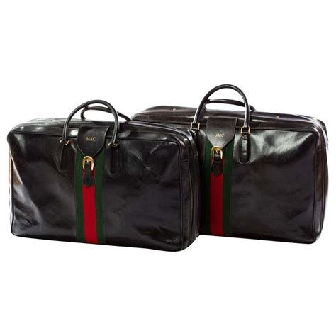 claquztte gucci|Gucci leather suitcase.